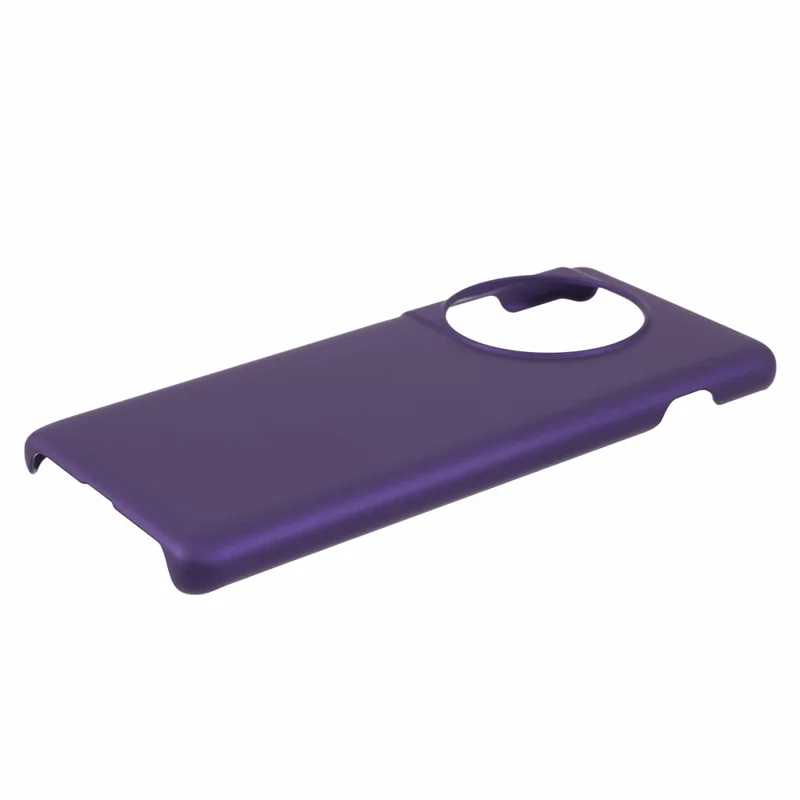For OnePlus Ace 2 Pro 5G Case Shockproof Rubberized PC Mobile Phone Cover - Purple