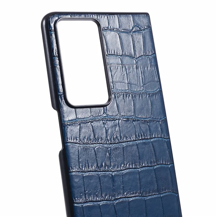 For Honor Magic V2 5G Case Shockproof Crocodile Texture PC Phone Protective Shell - Safira