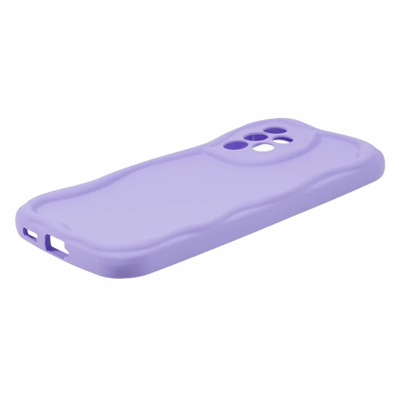 Für Samsung Galaxy A23 4G / A23 5G (Globale Version) Hülle TPU Handyhülle Gummierter Shell - Lila