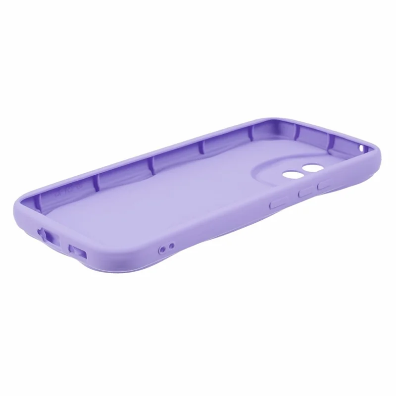 Für Samsung Galaxy A23 4G / A23 5G (Globale Version) Hülle TPU Handyhülle Gummierter Shell - Lila