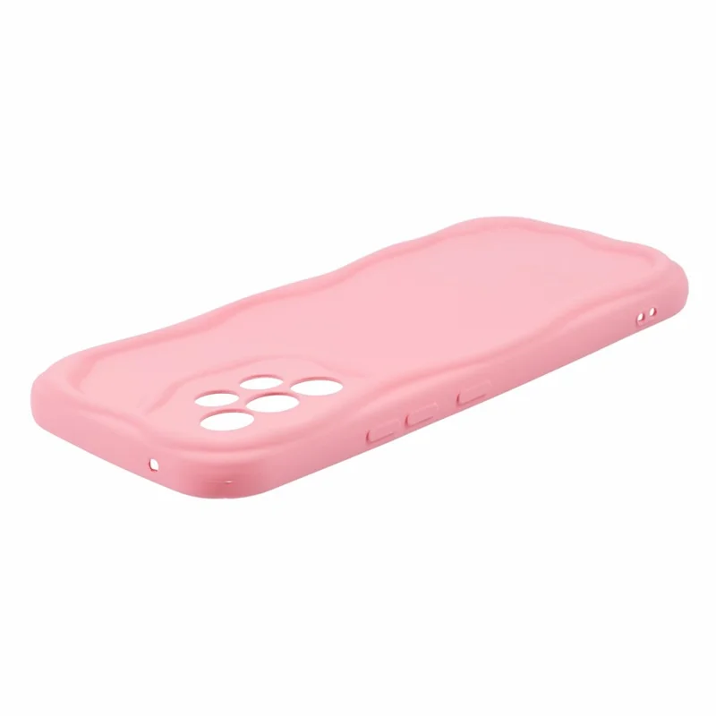 For Samsung Galaxy A23 4G / A23 5G (Global Version) Case TPU Phone Cover Rubberized Shell - Rose