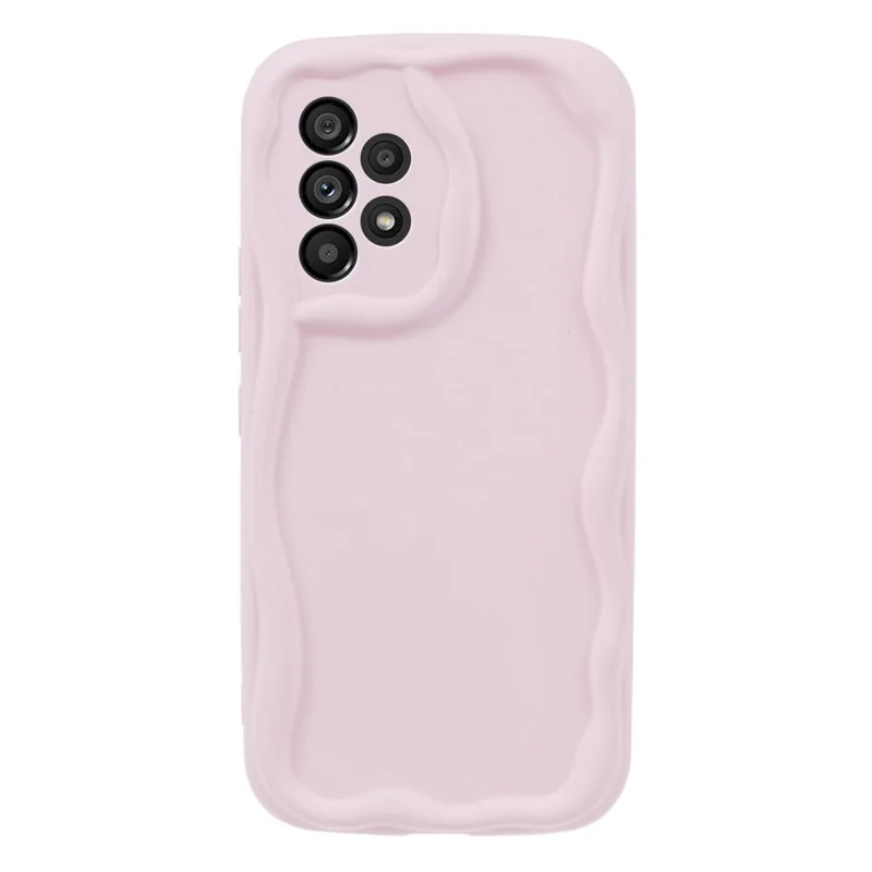 For Samsung Galaxy A23 4G / A23 5G (Global Version) Case TPU Phone Cover Rubberized Shell - Pink