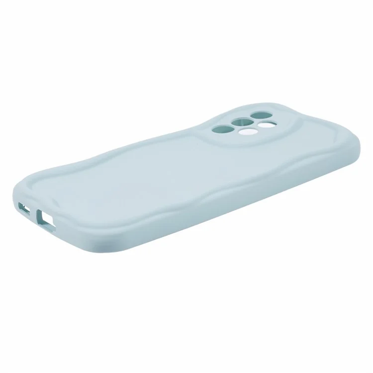 Pour Samsung Galaxy A52 4G / 5G / A52s 5G Étui de téléphone Étui Smartphone Rubberisé TPU - Bleu Bébé