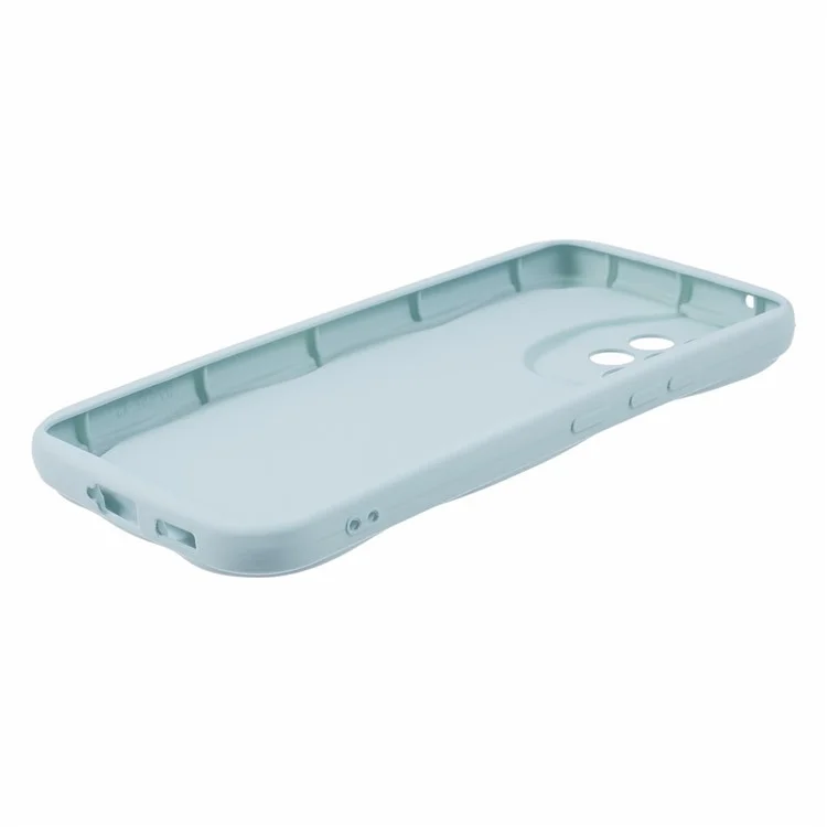 Pour Samsung Galaxy A52 4G / 5G / A52s 5G Étui de téléphone Étui Smartphone Rubberisé TPU - Bleu Bébé