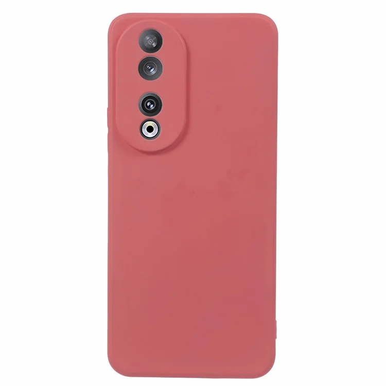 For Honor 90 Case Rubberized TPU Cell Phone Cover - Hawthorn Red