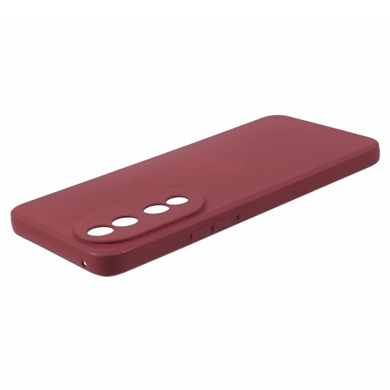 For Honor 90 Case Rubberized TPU Cell Phone Cover - Wine Red