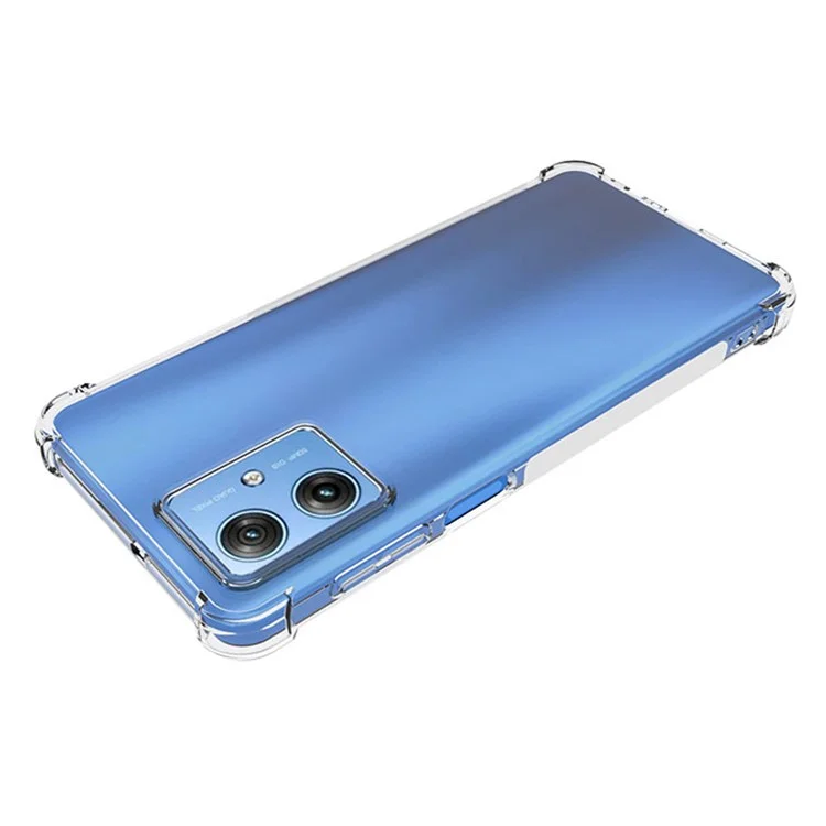Capa Transparente para Motorola Moto G54 5G, Capa de TPU Macia e Fina Anti-deslizante para Smartphone