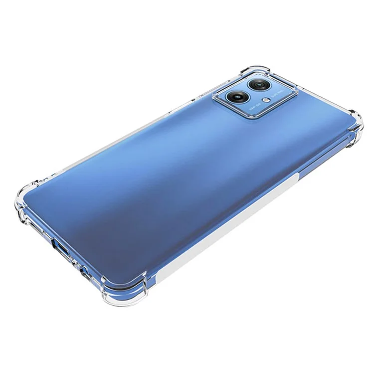 Capa Transparente para Motorola Moto G54 5G, Capa de TPU Macia e Fina Anti-deslizante para Smartphone