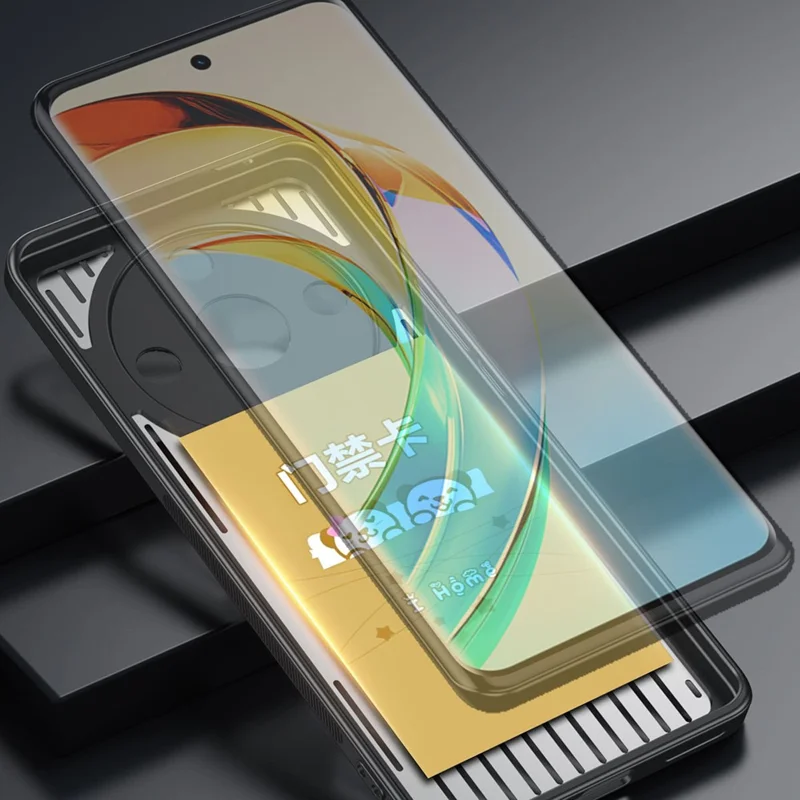 Coque de téléphone For Honor X50 Hollow Heat Dissipation - Argent