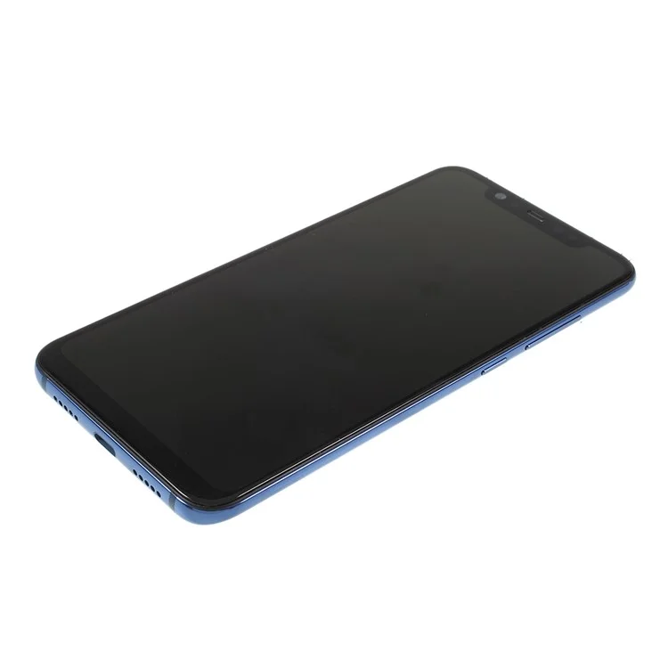Для Xiaomi Mi 8 (6,21 дюйма) OEM Grade S AMOLED-экран и сенсорный экран в сборе + запасная деталь с рамкой (без логотипа) - синий