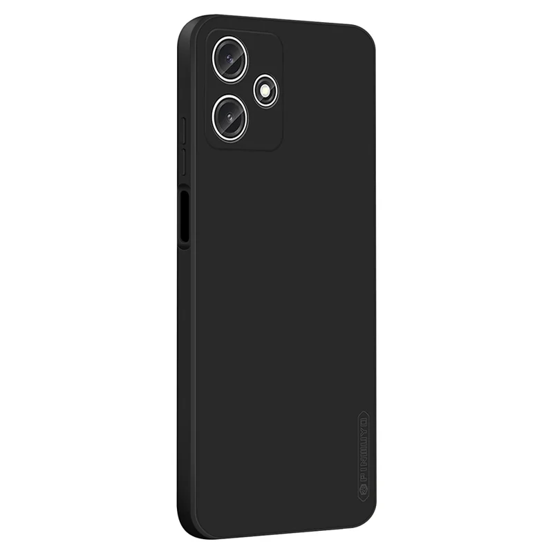 PINWUYO JK Touching Series for Xiaomi Redmi 12 5G (Global) / Redmi Note 12R 5G / Poco M6 Pro 5G Case Soft TPU Phone Cover - Black