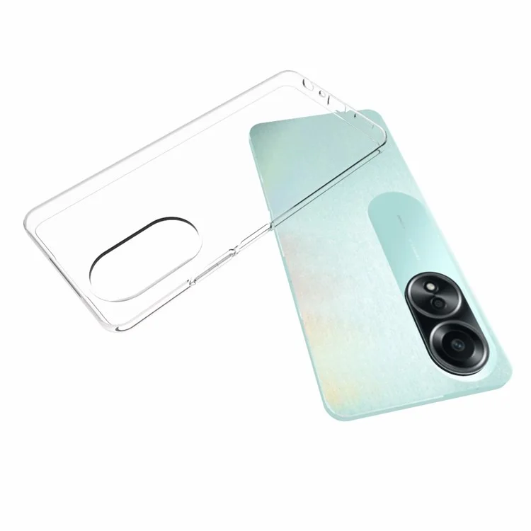 10 Stück / Packung Handyhülle für Oppo A58 4G Smartphone Hülle Innere Wasserfrei Soft TPU Klare Schale