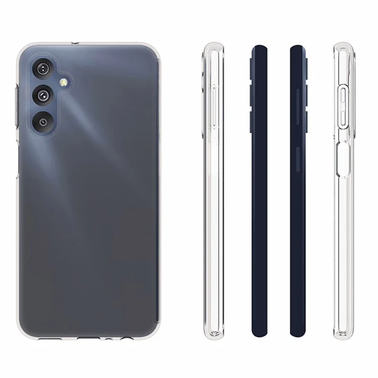 10 pièces / Paquet pour Samsung Galaxy M34 5G / F34 5G Étui de protection en TPU transparent sans marque d'eau pour smartphone