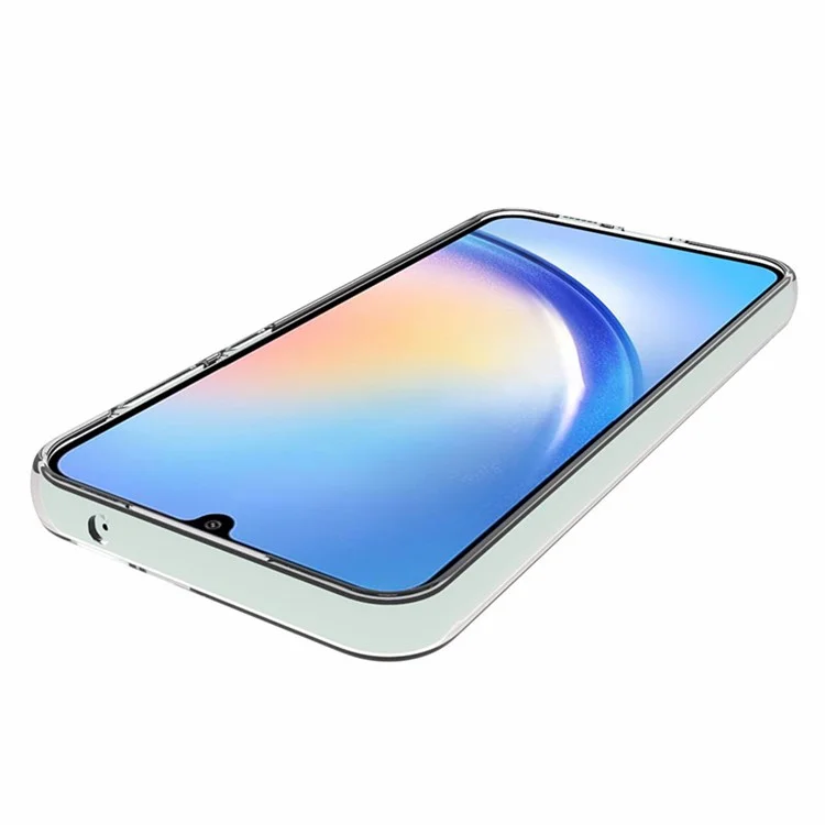 10 pezzi / confezione per il case dello smartphone Samsung Galaxy S23 FE, cover per telefono cellulare in TPU trasparente senza marchio di acqua