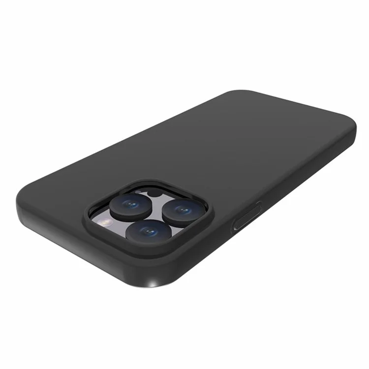 10Pcs  /  Pack for iPhone 15 Pro Max Dual-sided Matte Phone Cover TPU Smartphone Case - Black