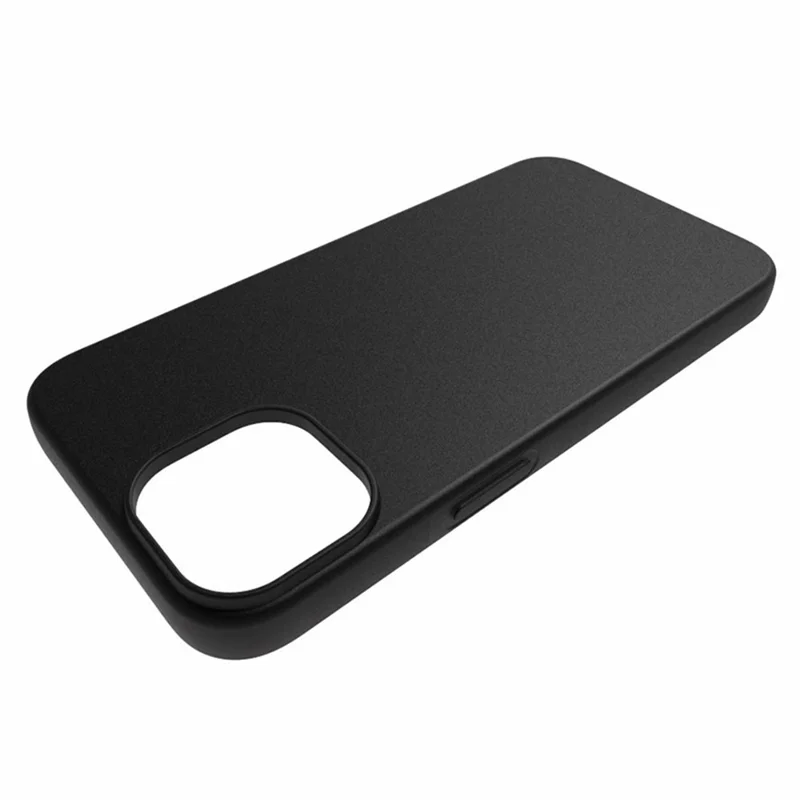 10Pcs  /  Pack for iPhone 15 Anti-Fingerprint Phone Shell Dual-sided Matte Cover TPU Phone Case - Black