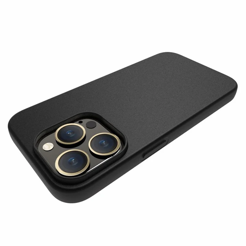 10Pcs  /  Pack for iPhone 15 Pro Cell Phone Cover Dual-sided Matte TPU Smartphone Case - Black