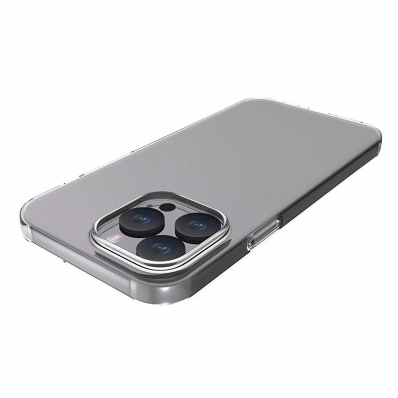 10 Pièces / Paquet Coque Téléphone Transparente pour iPhone 15 Pro Max, Étui TPU Texture sans Marque d'Eau pour Couverture de Téléphone