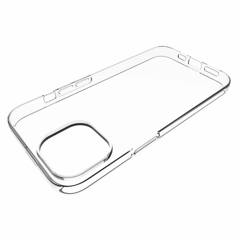 10Pcs / Pack For iPhone 15 Slim-Fit TPU Case Inner Watermark-Free Texture Cell Phone Shell