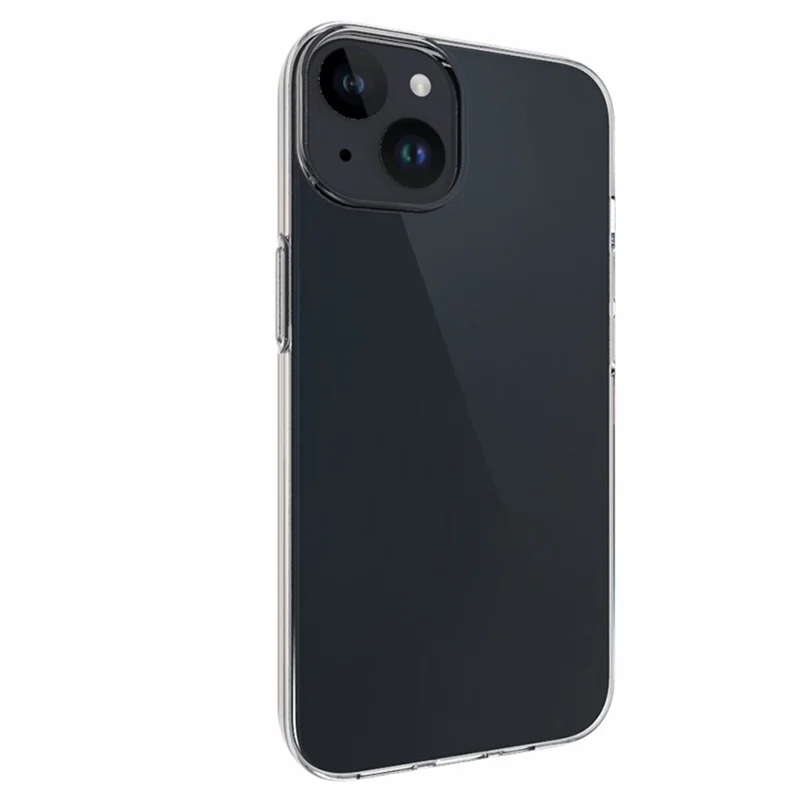 10Pcs / Pack For iPhone 15 Slim-Fit TPU Case Inner Watermark-Free Texture Cell Phone Shell