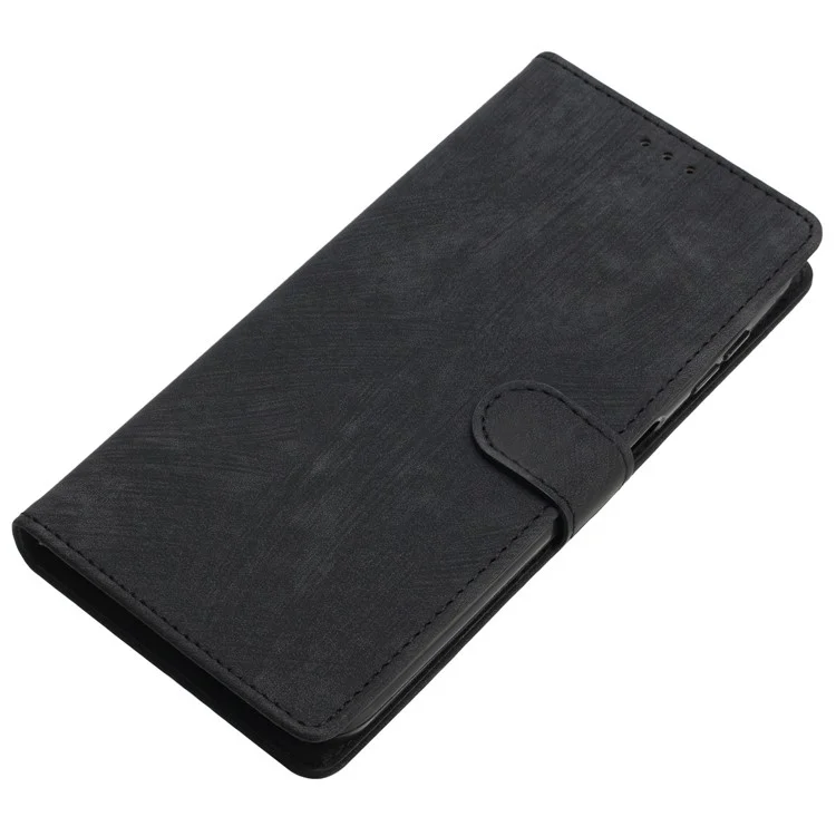 Per Honor 90 Lite 5G / X50i 5G Custodia Colore Solido in Pelle PU Portafoglio Cover per Telefono - Nero