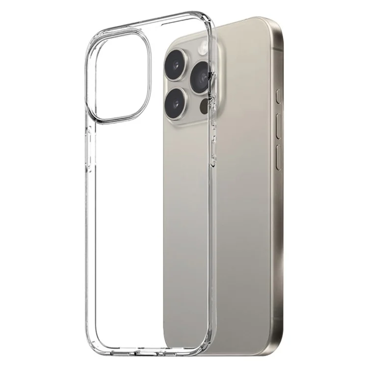 NORTHJO 3 in 1 Shockproof Cover for iPhone 15 Pro Case with HD Tempered Glass Screen Protector / Camera Lens Film