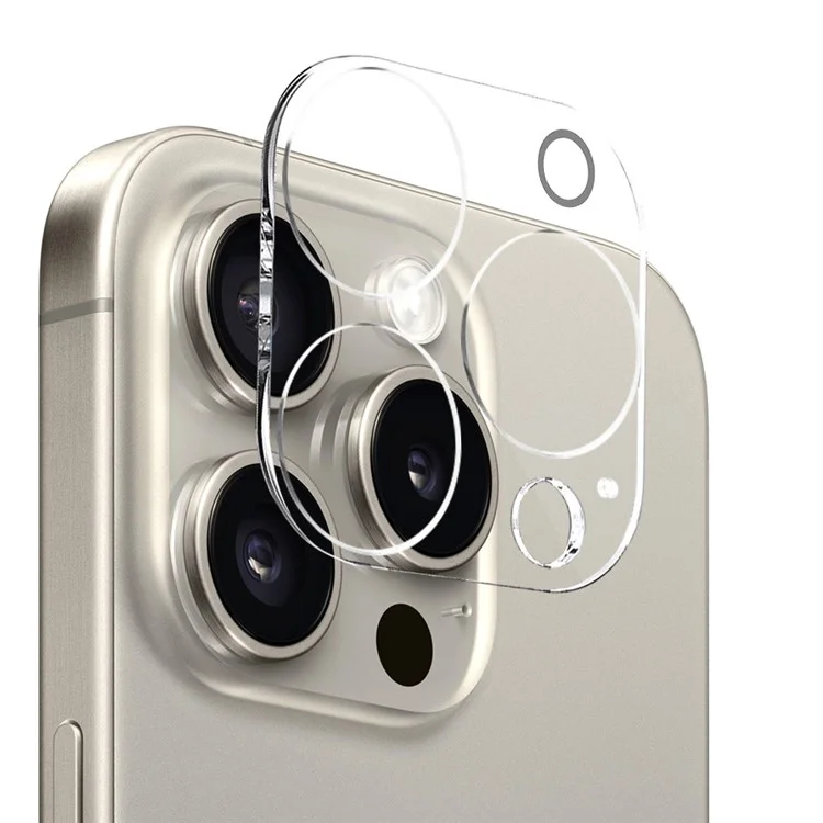 NORTHJO 3 in 1 Shockproof Cover for iPhone 15 Pro Case with HD Tempered Glass Screen Protector / Camera Lens Film