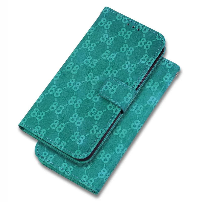 For Realme 11 Pro 5G / 11 Pro+ 5G / Narzo 60 Pro 5G Case PU Leather Double 8-Shape Phone Cover - Green