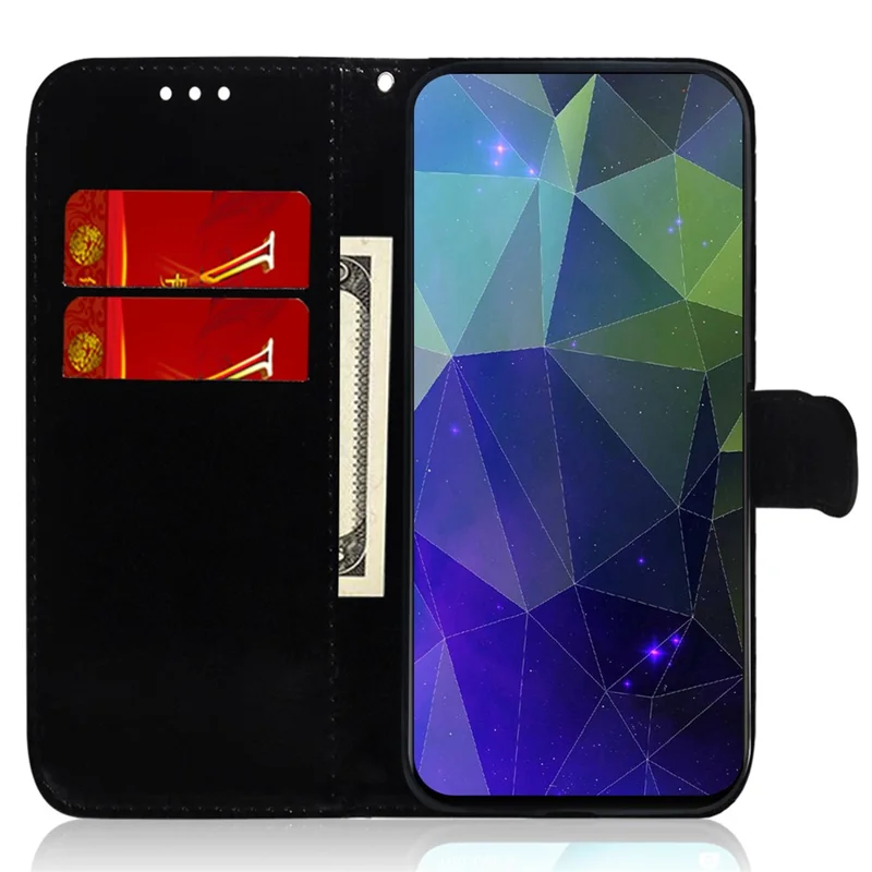 For Realme 11 Pro 5G / 11 Pro+ 5G / Narzo 60 Pro 5G Case PU Leather Mirror-Like Surface Phone Cover - Purple