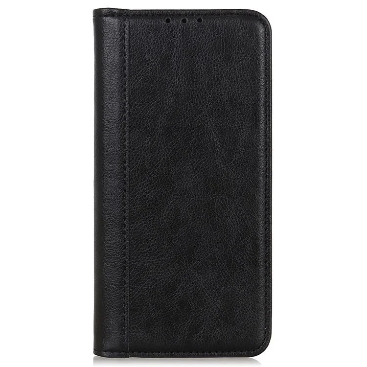 Für Samsung Galaxy A05s 4G Case Anti-Scratch Split Leder Wallet Stand Mobile Phone Shell - Schwarz