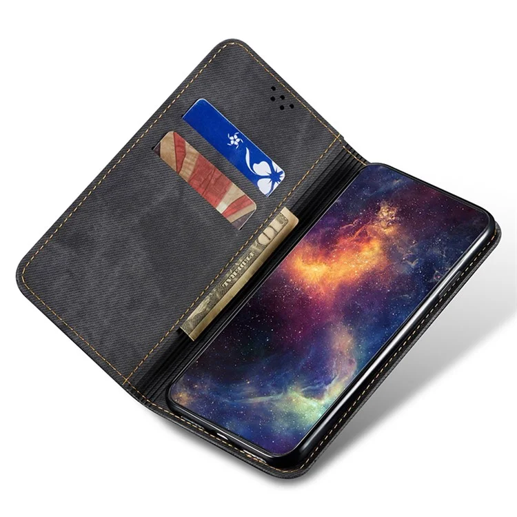 Geldbörse Handyhülle für Samsung Galaxy F34 5G / M34 5G - Schwarz