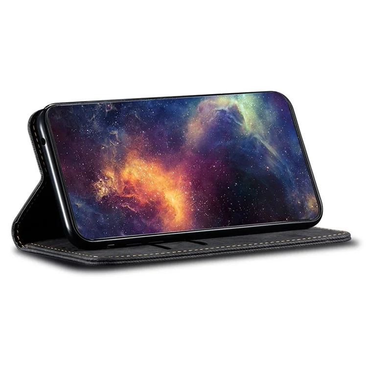 Geldbörse Handyhülle für Samsung Galaxy F34 5G / M34 5G - Schwarz