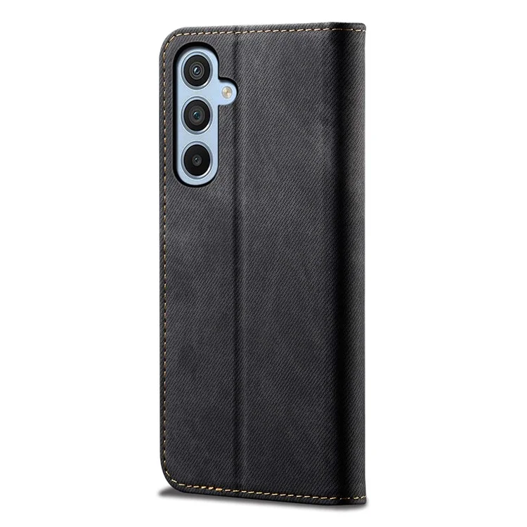 Geldbörse Handyhülle für Samsung Galaxy F34 5G / M34 5G - Schwarz