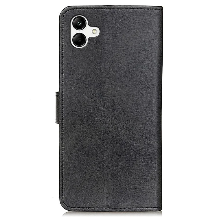 Funda Cartera para Samsung Galaxy A05 4G Soporte Magnética de Cuero Teléfono Cubierta - Negro