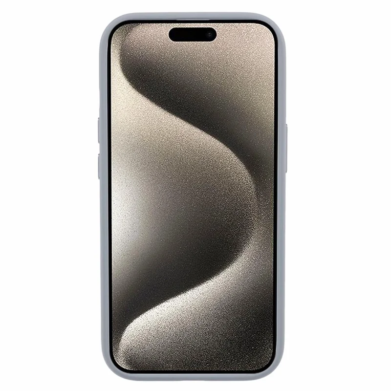 FULEXIN For iPhone 15 Magnetic Phone Case Compatible with MagSafe TPU+PC Protective Cover - Grey