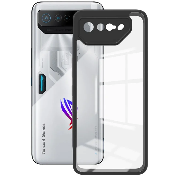 IMAK UX-9A Series Phone Cover for Asus ROG Phone 7 5G / 7 Pro / 7 Ultimate 5G Funda Transparente para Teléfono