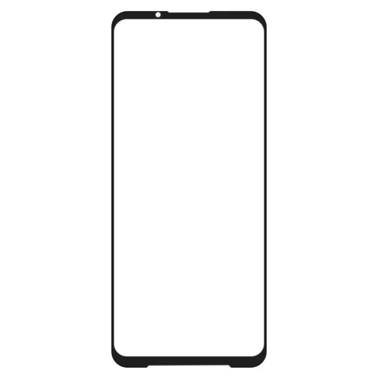Per Xiaomi Black Shark 3 Sostituzione di Front Screen Glass Lens + OCA Adhesive Parts (senza logo)