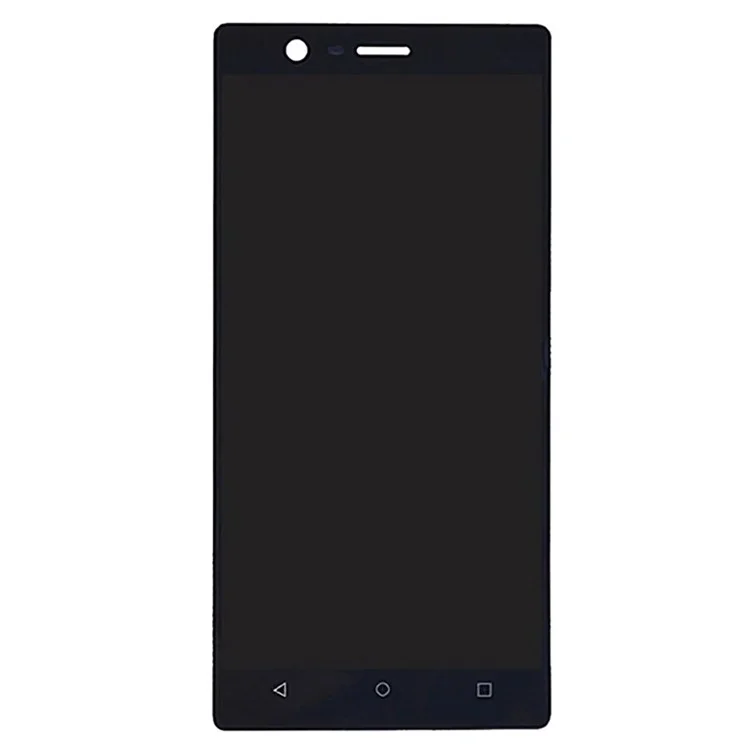 Für Nokia 3 TA-1032, TA-1020, TA-1028, TA-1038 Grade C LCD-Bildschirm und Digitizer-Baugruppe + Rahmen-Ersatzteil (ohne Logo) - Blau