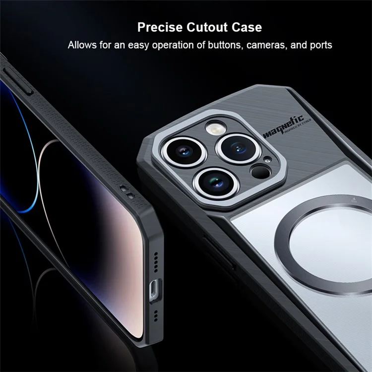 XUNDD Kickstand Cover for iPhone 14 Pro Max Case Compatible with MagSafe PC+TPU Phone Case
