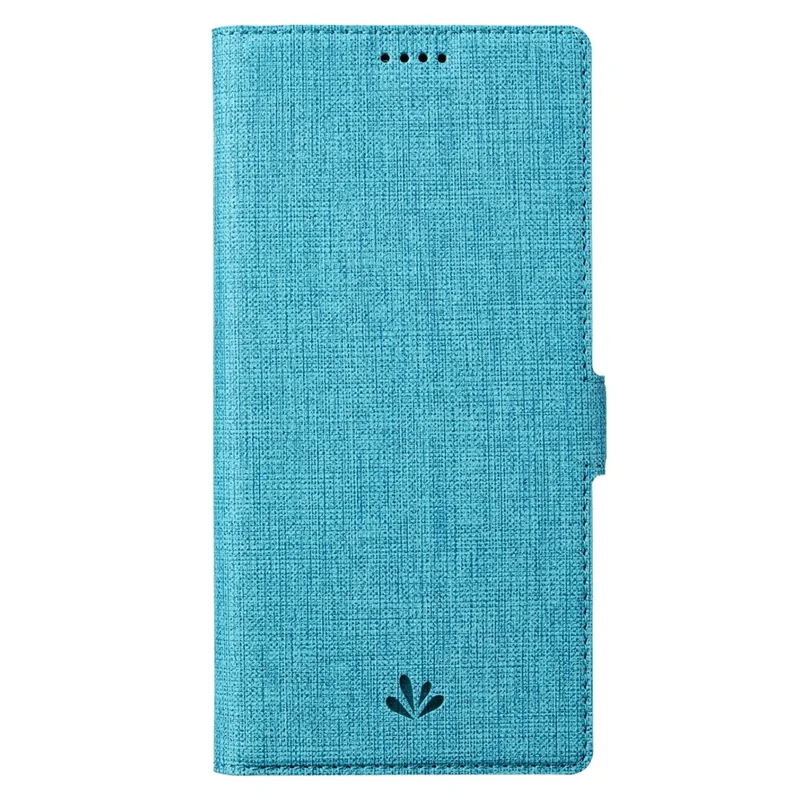 VILI K Series for iPhone 15 Pro Max Case PU Leather Horizontal Stand Phone Cover - Blue
