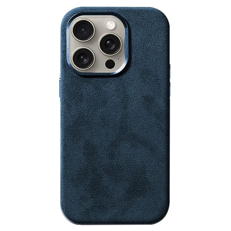 For iPhone 15 Pro Case PC Phone Cover Compatible with MagSafe - Dark Blue