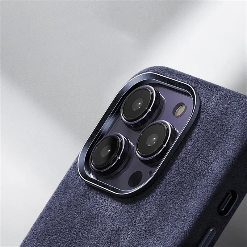 For iPhone 15 Pro Max Case Shockproof PC Phone Cover Compatible with MagSafe - Dark Blue