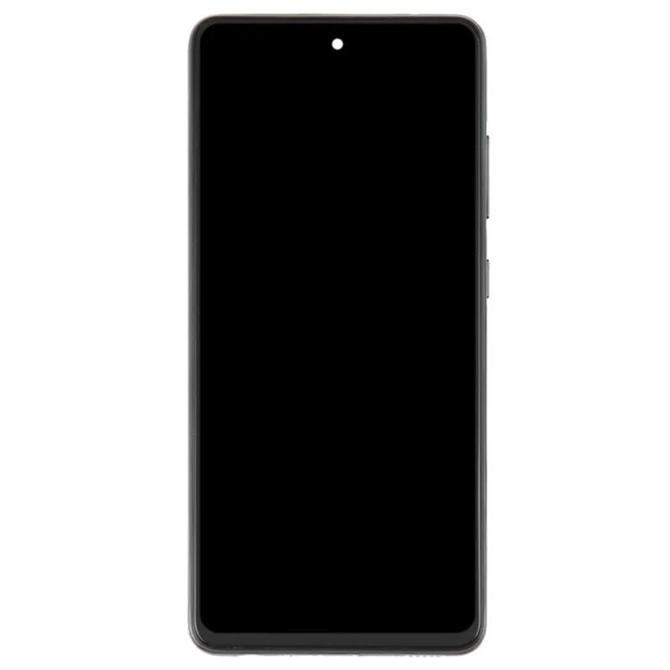 Для Samsung Galaxy A52 4G A525 / A52 5G A526 / A52s 5G A528 Grade C OLED-экран и сборка дигитайзера + рамка (без логотипа) - черный