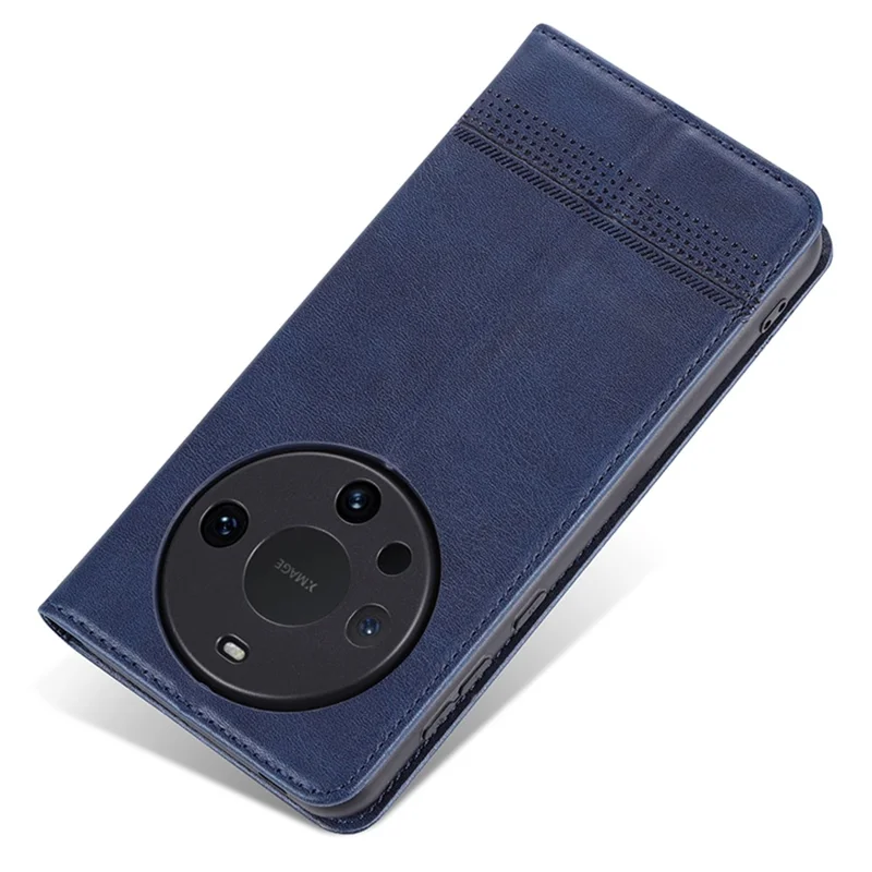 AZNS per Huawei Mate 60 Custodia Wallet Stand Pelle PU Cover per telefono - Blu