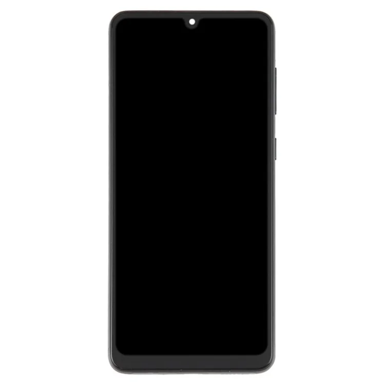 Für Samsung Galaxy A33 5G A336 Grade C OLED-Bildschirm und Digitizer-Baugruppe + Rahmenteil (ohne Logo) - Schwarz