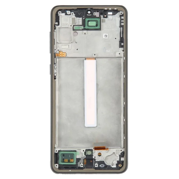 Für Samsung Galaxy A33 5G A336 Grade C OLED-Bildschirm und Digitizer-Baugruppe + Rahmenteil (ohne Logo) - Schwarz