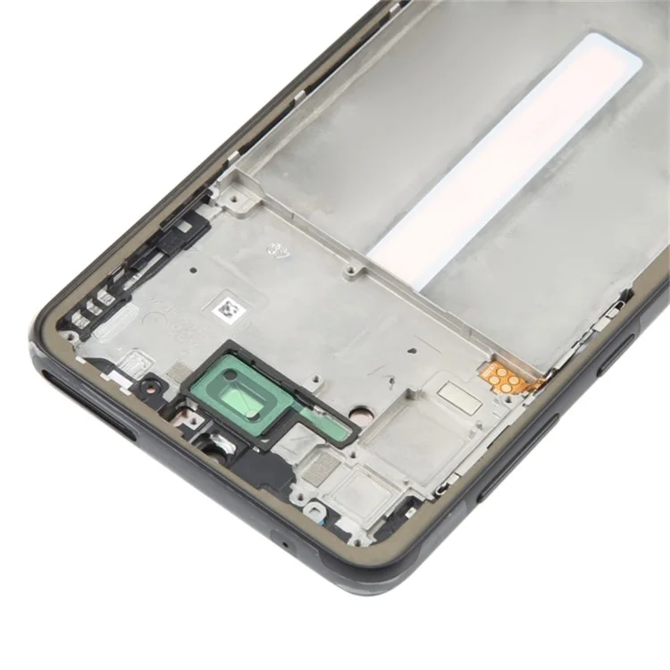 Für Samsung Galaxy A33 5G A336 Grade C OLED-Bildschirm und Digitizer-Baugruppe + Rahmenteil (ohne Logo) - Schwarz