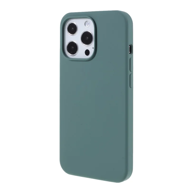 For iPhone 15 Pro Max Case Silicone Shockproof Phone Protective Cover Shell - Green
