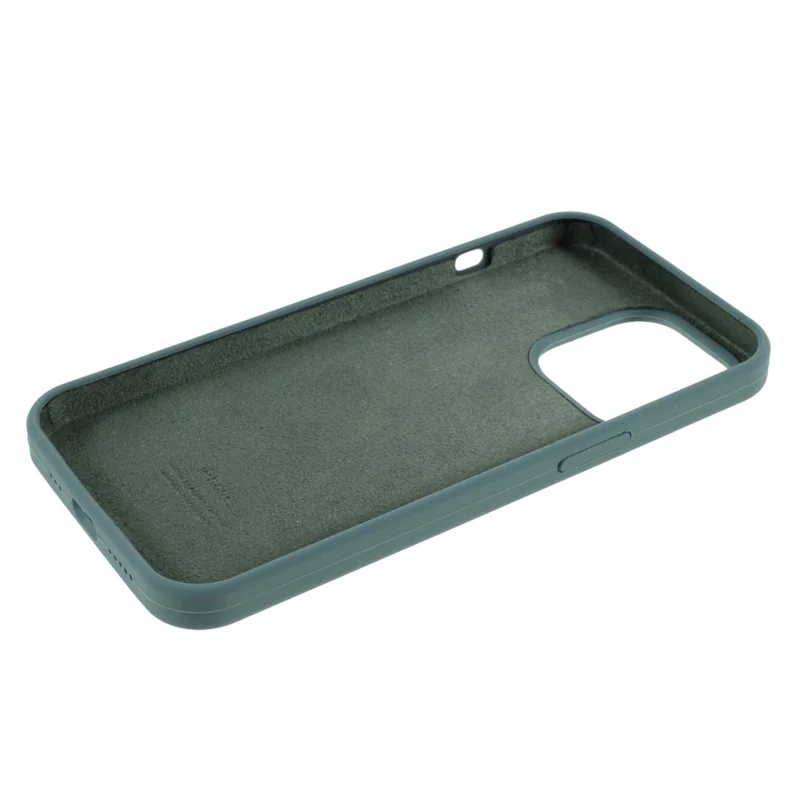 For iPhone 15 Pro Max Case Silicone Shockproof Phone Protective Cover Shell - Green