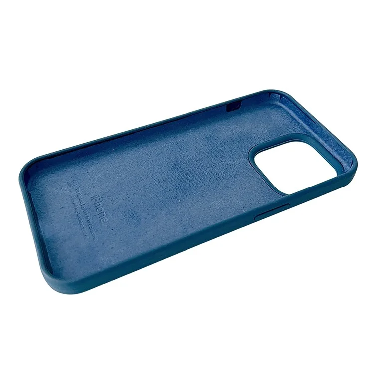 For iPhone 15 Pro Max Case Silicone Shockproof Phone Protective Cover Shell - Sapphire